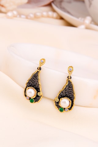 Pendientes - Chapado en oro amarillo