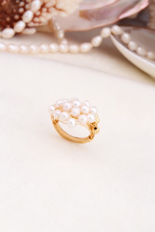 Anillo - Chapado en oro amarillo