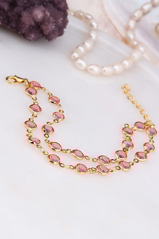 Pulsera de doble vuelta - Rosa