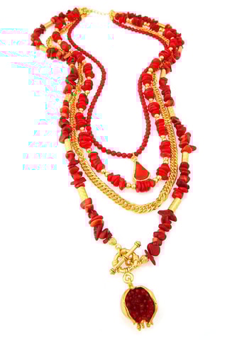 Collar Piedra de coral