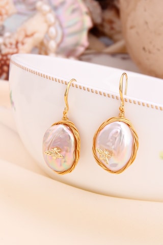 Pendientes - Chapado en oro amarillo