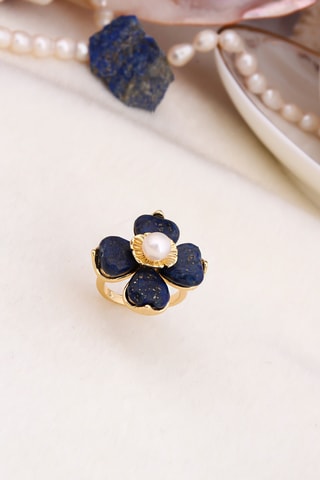 Anillo - Chapado en oro amarillo