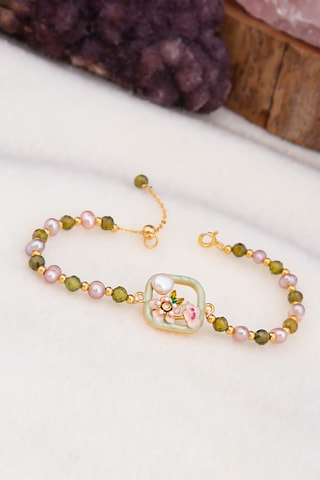 Pulsera - Chapado en oro amarillo