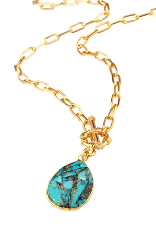 Collar - Bronce y ópalo