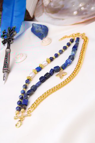 Pulsera de 3 vueltas - Lapislázuli 