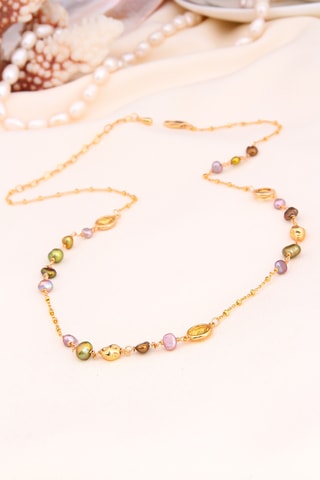 Collar - Chapado en oro amarillo