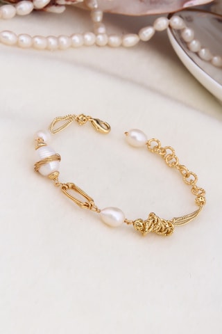Pulsera - Chapado en oro amarillo