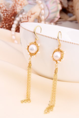 Pendientes - Chapado en oro amarillo