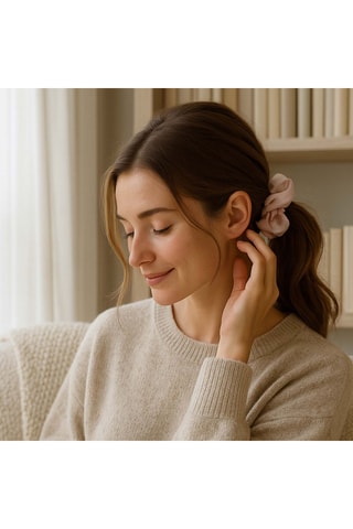 3 gomas para el pelo Beautifly - Rosa