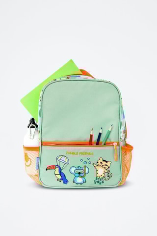 Mochila Milk&Moo Jungle Friends - Verde