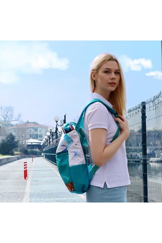 Mochila Anemoss Sailor Girl - Turquesa