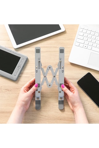Soporte plegable para ordenador portátil - 
Gris