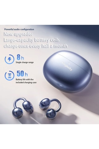 Auriculares inalámbricos Kinglucky - Violeta