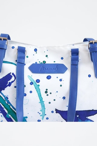 Bolso shopper Anemoss - Blanco