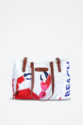 Bolso shopper Anemoss - Blanco