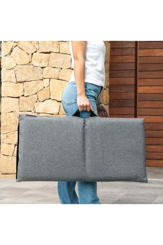 Silla de suelo reclinable - Gris