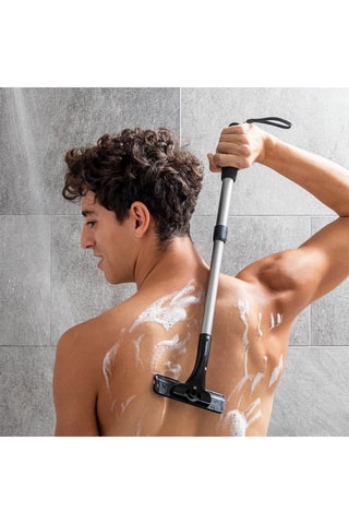 Maquinilla extensible para espalda y cuerpo