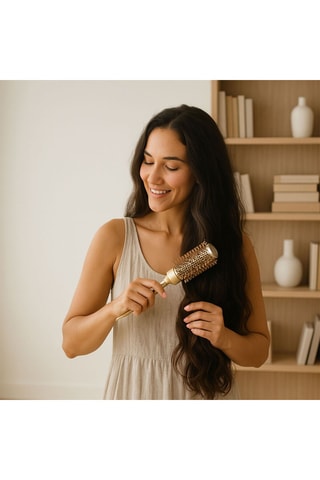 Cepillo para el pelo Beautifly HA-13 - Dorado - 43 mm