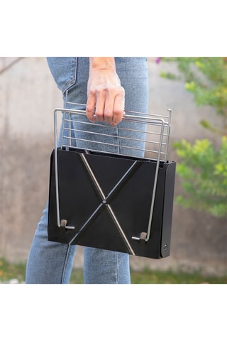 Mini barbecue da tavolo a carbonella - Nero