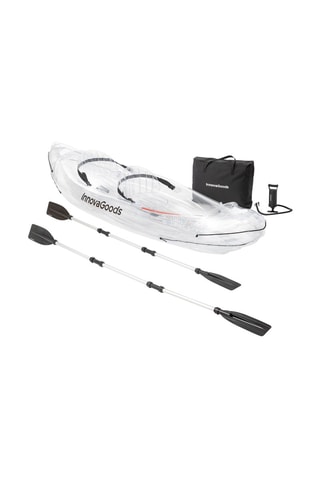 Kayak hinchable con accesorios - 312 cm - 2 personas
