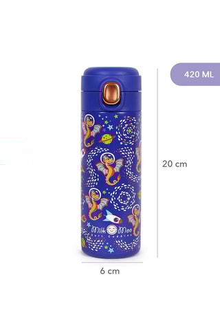 Botella isotérmica de acero inoxidable Milk&Moo Ponix - 42 cl