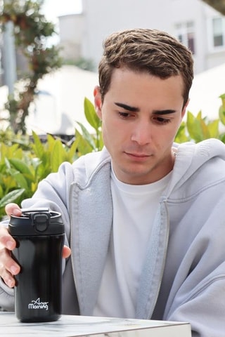 Taza de viaje de acero inoxidable Any Morning - 40 cl