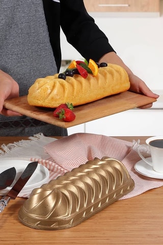 Molde de bizcocho Serenk Fun Cooking - 34 x 15 x 7 cm