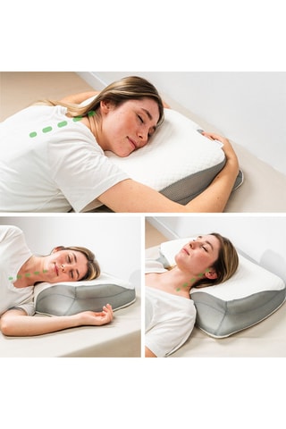 Almohada cervical ergonómica 3 en 1
