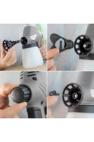 Pistola de pintura eléctrica