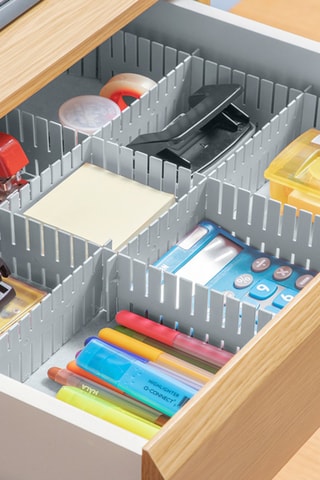 16 organizer cassetti - Grigio