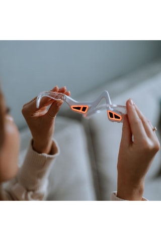 Aparato de masaje para los ojos Beautifly IllumiEyes Therapy Blush - 5 W