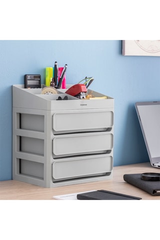 Organizador de maquillaje - 
Gris