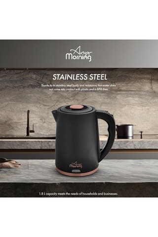 Hervidor de acero inoxidable Any Morning - 1,8 l