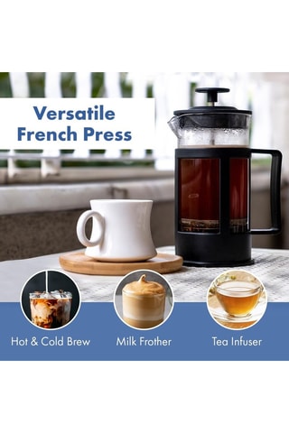 Cafetera de vidrio de borosilicato Any Morning - 35 cl