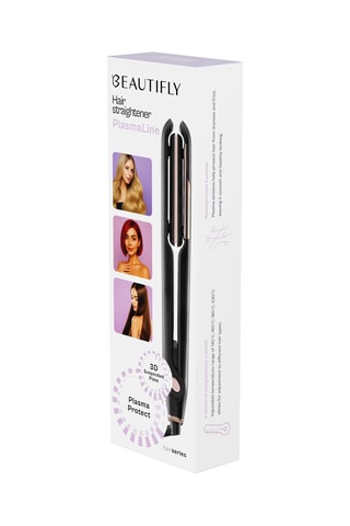 Plancha de pelo de cerámica Beautifly PlasmaLine - 230 °C