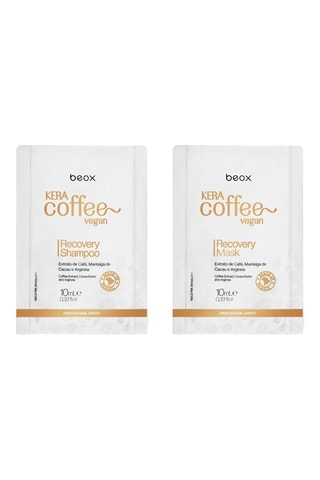 Kit de alisado brasileño Beox KeraCoffee - 3 productos
