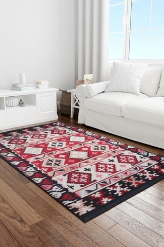 Alfombra - Multicolor - 80 x 150 cm