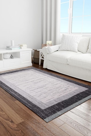 Alfombra - Gris jaspeado - 120 x 180 cm