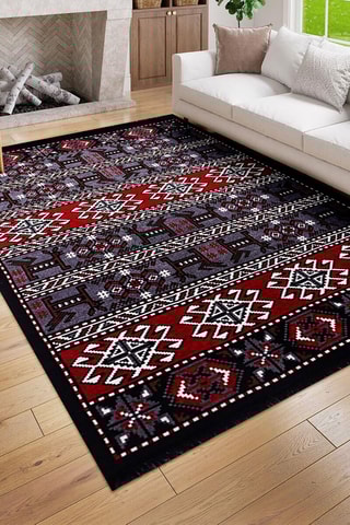 Alfombra - Multicolor - 43 x 33 cm