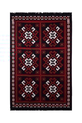 Alfombra - Rojo - 80 x 150 cm