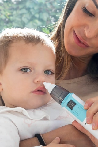 Aspirador nasal para bebé - Desde recién nacido hasta 12 años