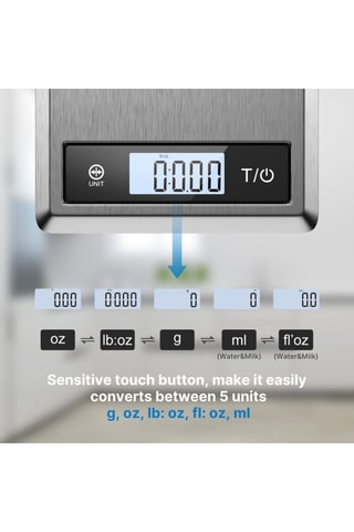 Báscula digital - Hasta 5 kg
