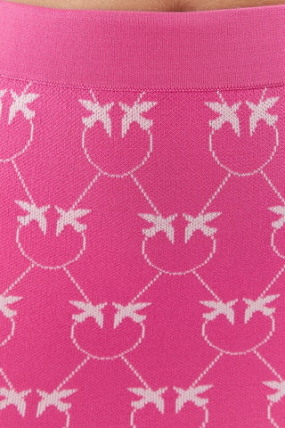Jupe fourreau taille haute - Rose
