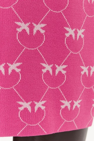 Jupe fourreau taille haute - Rose