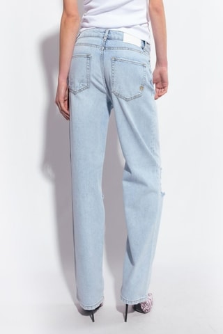 Jean taille haute - Bleu