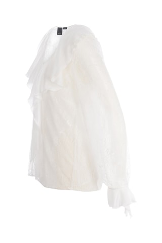 Blouse en dentelle - Blanc