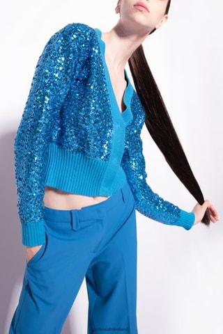 Gilet - Bleu pétrole