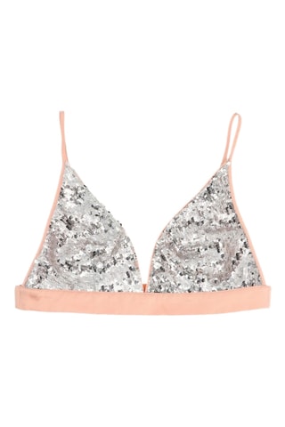 Crop top - Argenté