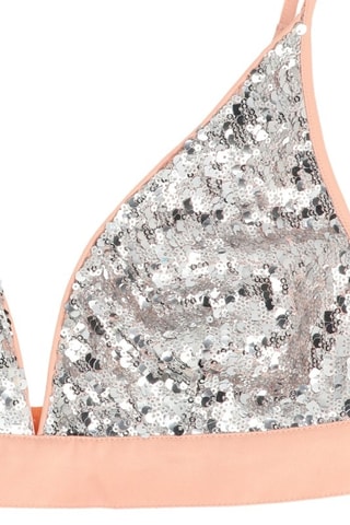 Crop top - Argenté