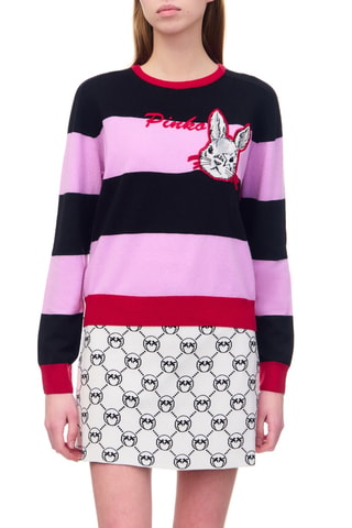 Pull en laine et cachemire - Rose